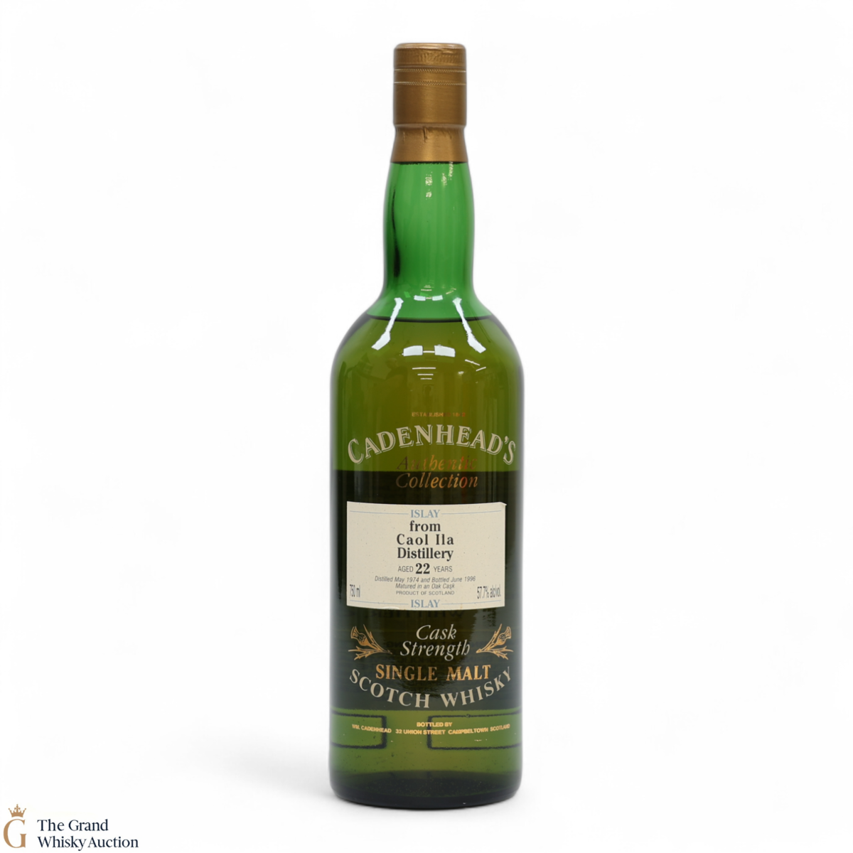 Caol Ila - 22 Year Old 1974 - Cadenhead's Authentic Collection (75cl)