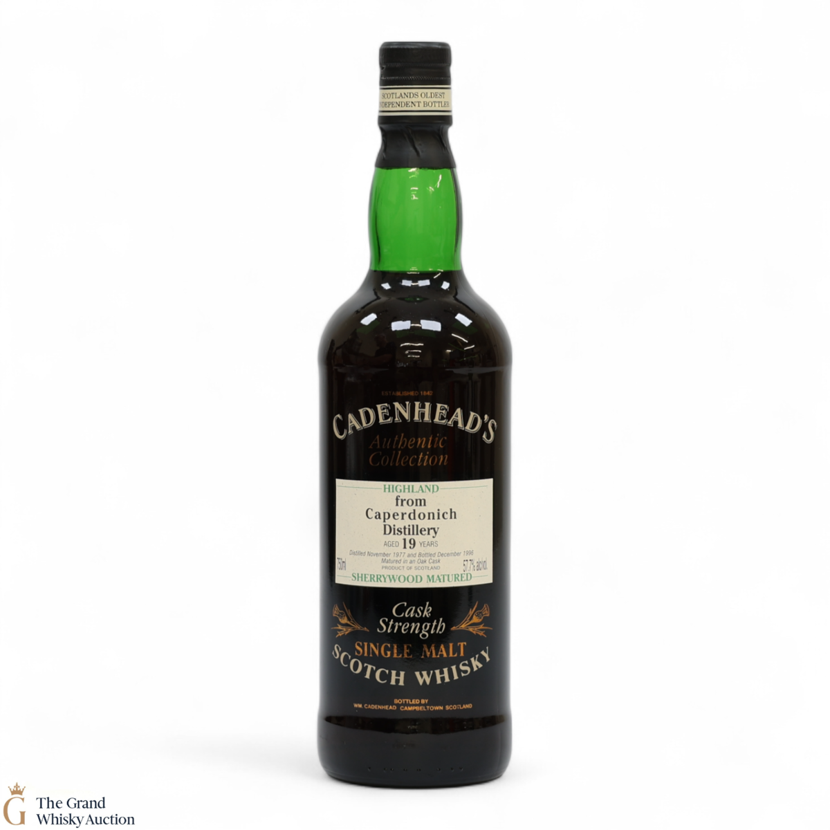 Caperdonich - 19 Year Old 1977 - Cadenhead's Authentic Collection (75cl)