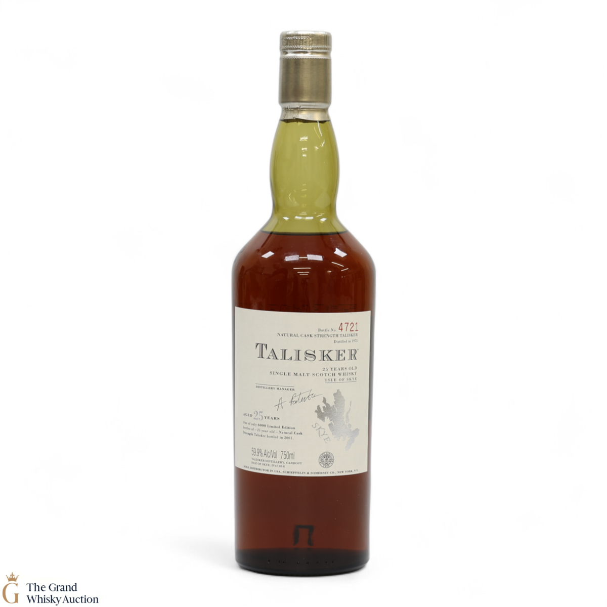 Talisker - 25 Year Old 1975 - Limited Edition (2001 Release) 75cl