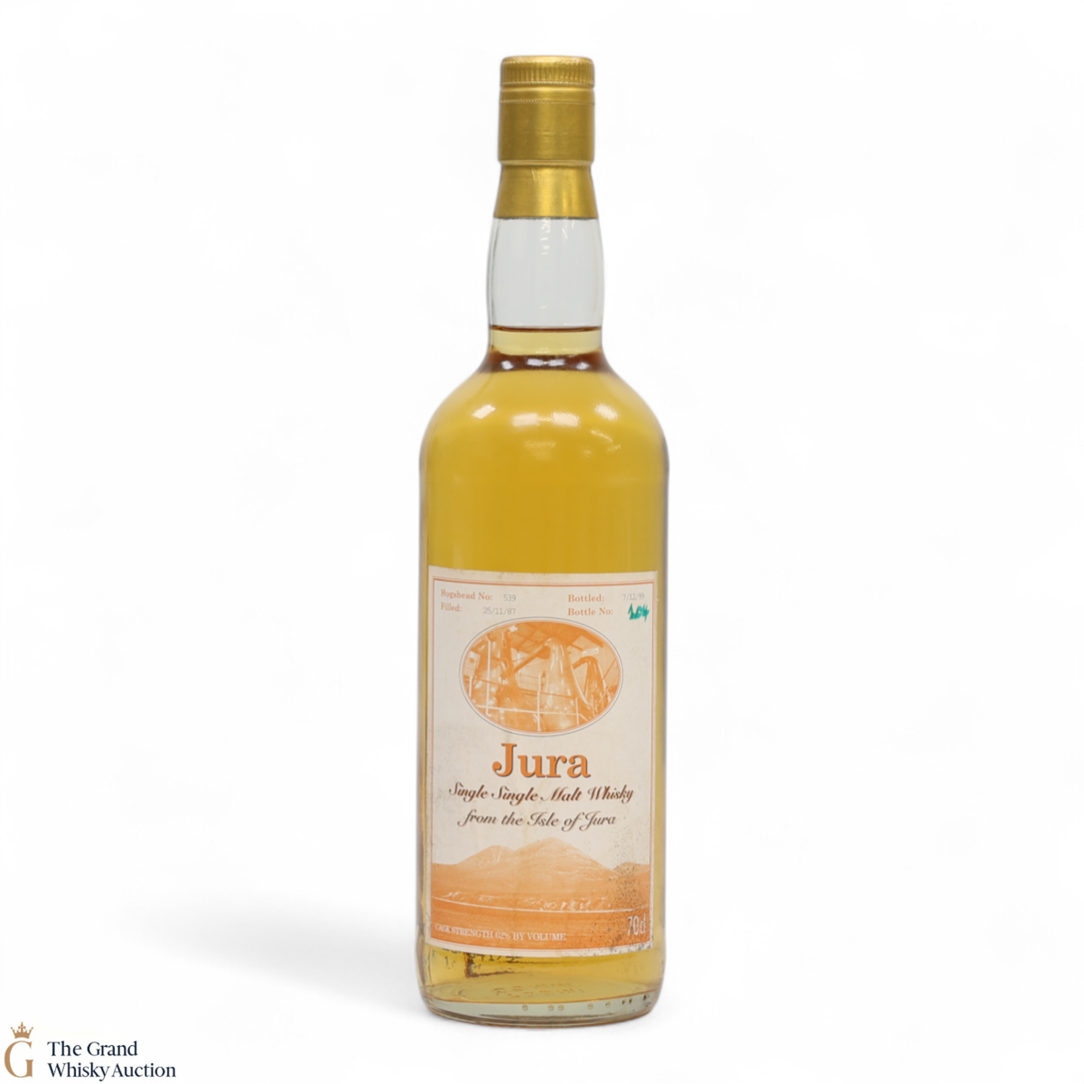 Jura - 12 Year Old 1987 - Private Hogshead #539