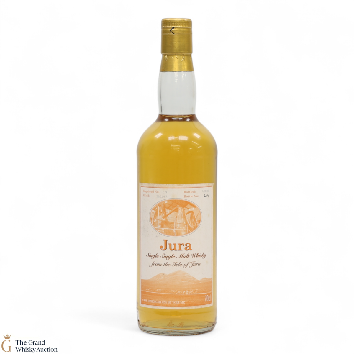 Jura - 12 Year Old 1987 - Private Hogshead #539