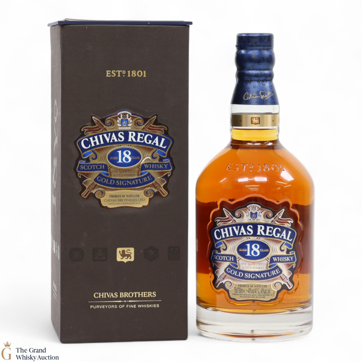Chivas Regal - 18 Year Old - Gold Signature (75cl)