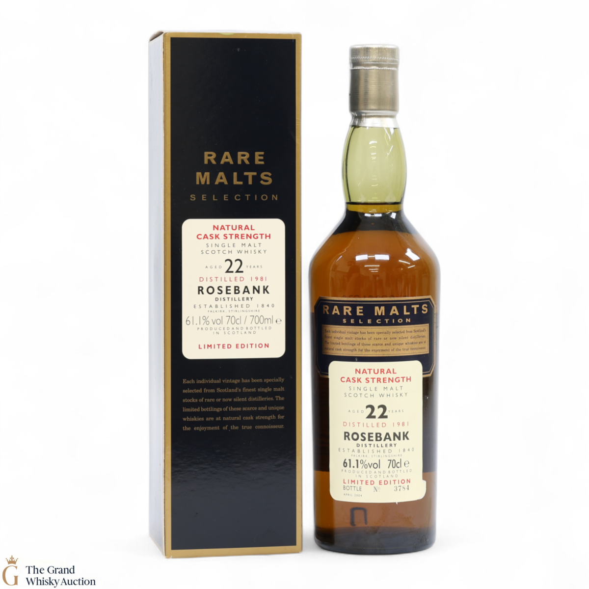 Rosebank - 22 Year Old 1981 - Rare Malts 61.1%