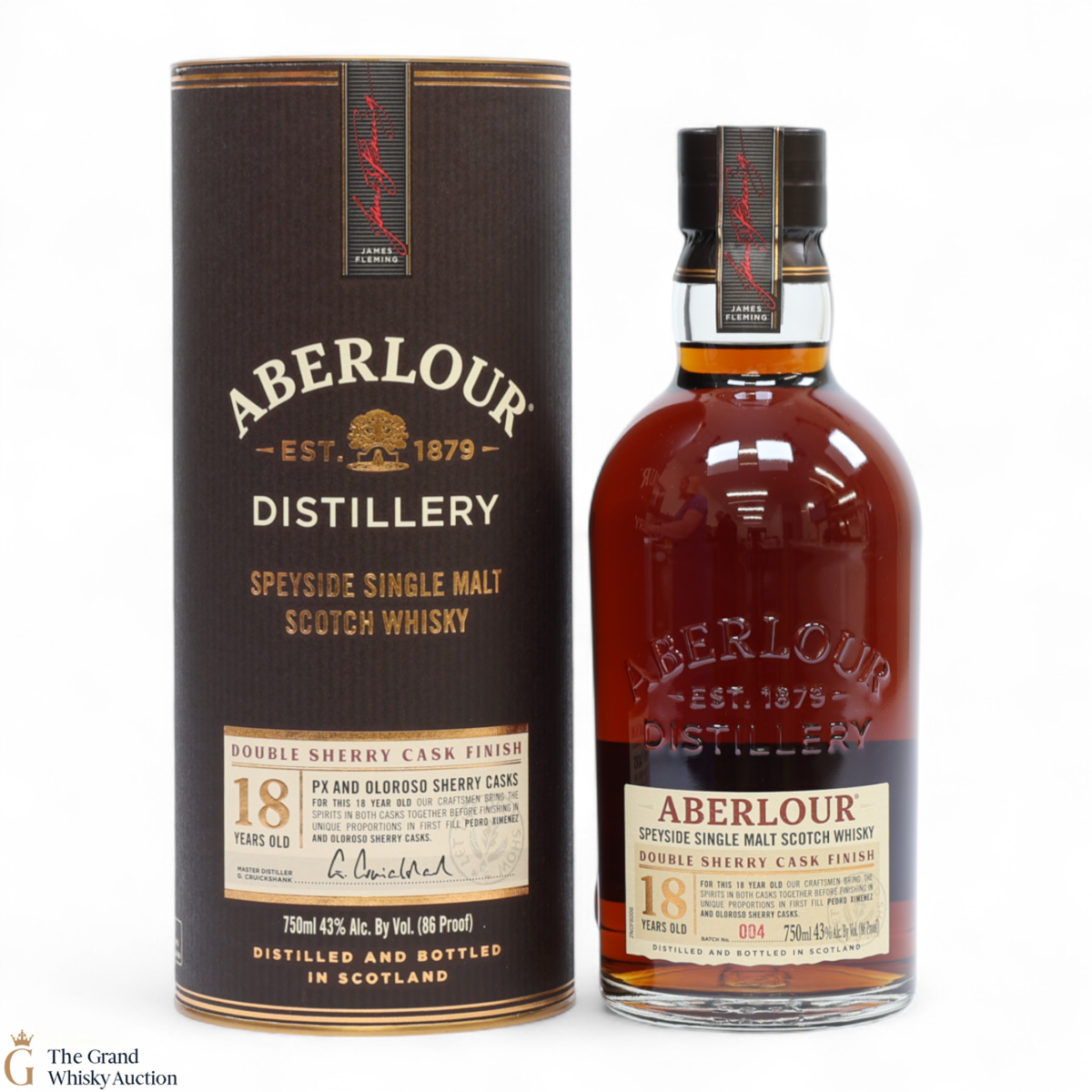 Aberlour - 18 Year Old - Double Sherry Cask Finish (75cl)