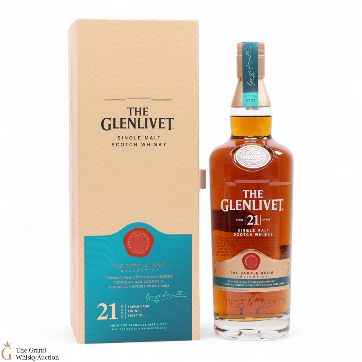 Glenlivet - 21 Year Old - Triple Cask Finish - The Sample Room Collection (75cl)