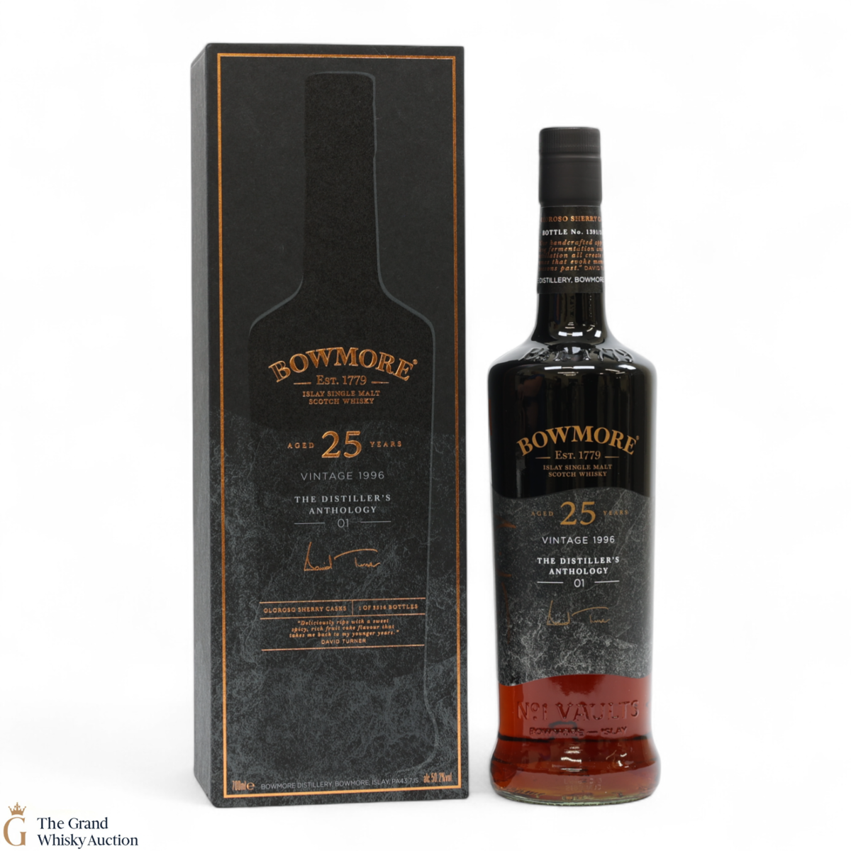 Bowmore - 25 Year Old 1996 The Distiller's Anthology 2022 #01 (SIGNED)
