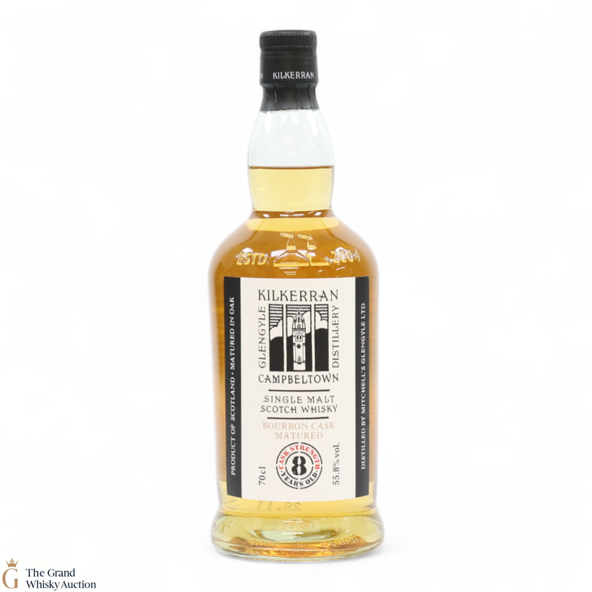 Kilkerran - 8 Year Old - Bourbon Oak 2022 - Cask Strength 55.8%