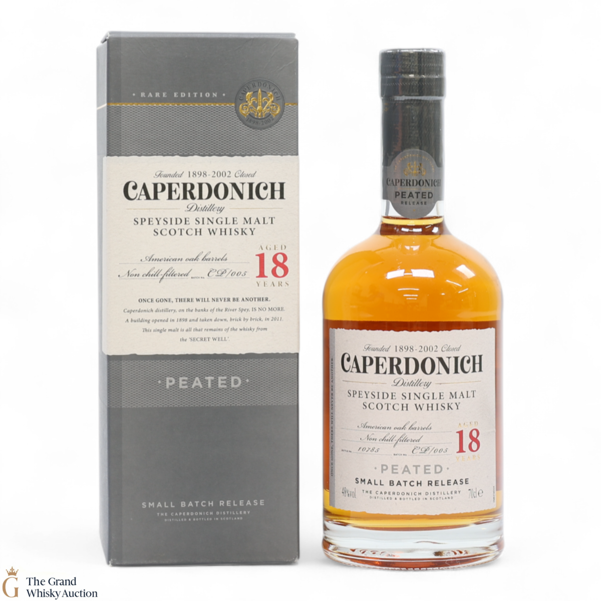 Caperdonich - 18 Year Old - Peated Small Batch Release