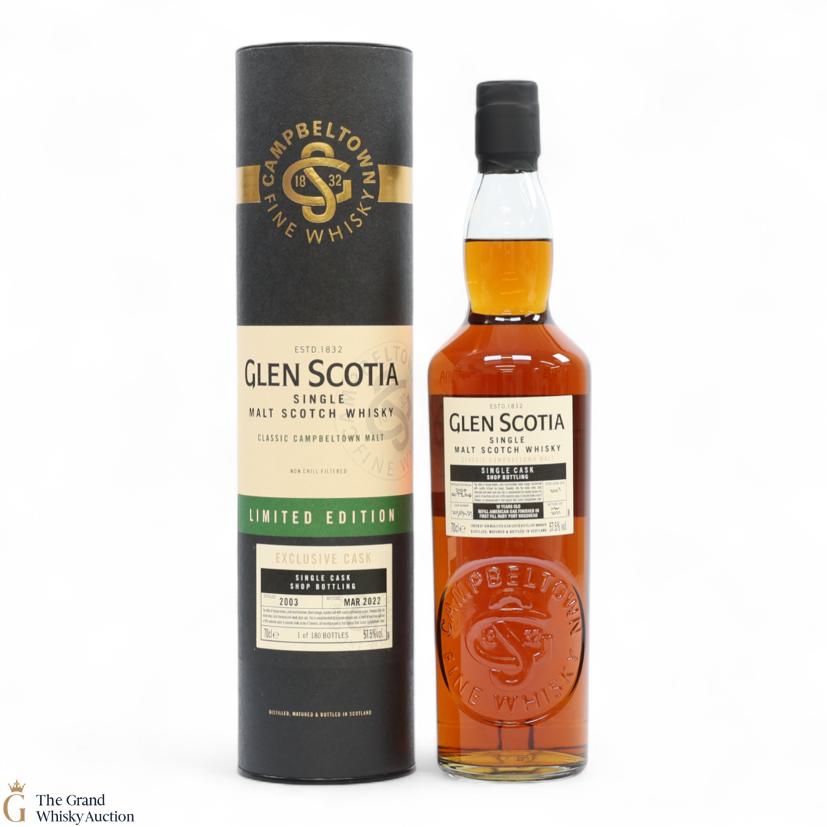 Glen Scotia - 18 Year Old 2003 - Single Cask #2019/694/79 - Shop Bottling