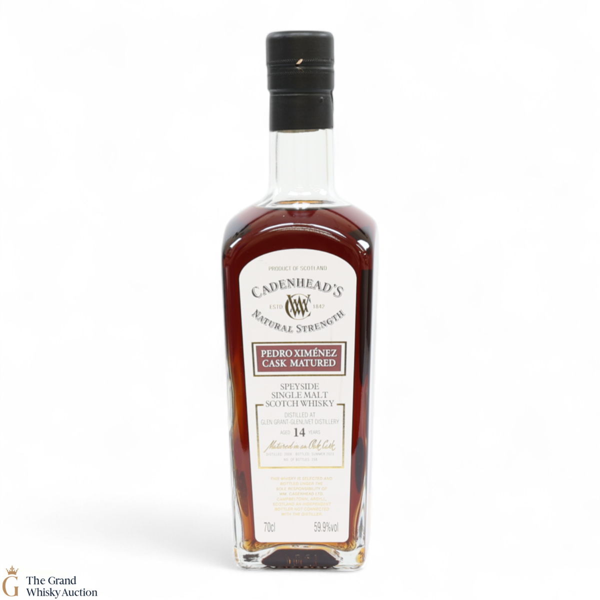 Glen Grant - 14 Year Old 2009 - Pedro Ximenez Cask Matured Cadenhead's