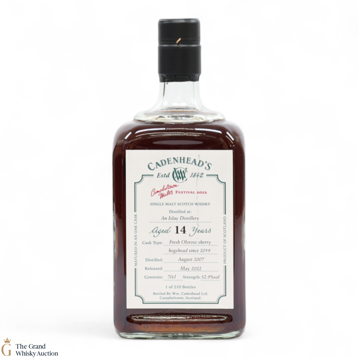 Islay - 14 Year Old 2007 - Cadenhead's - Campbeltown Malts Festival 2022
