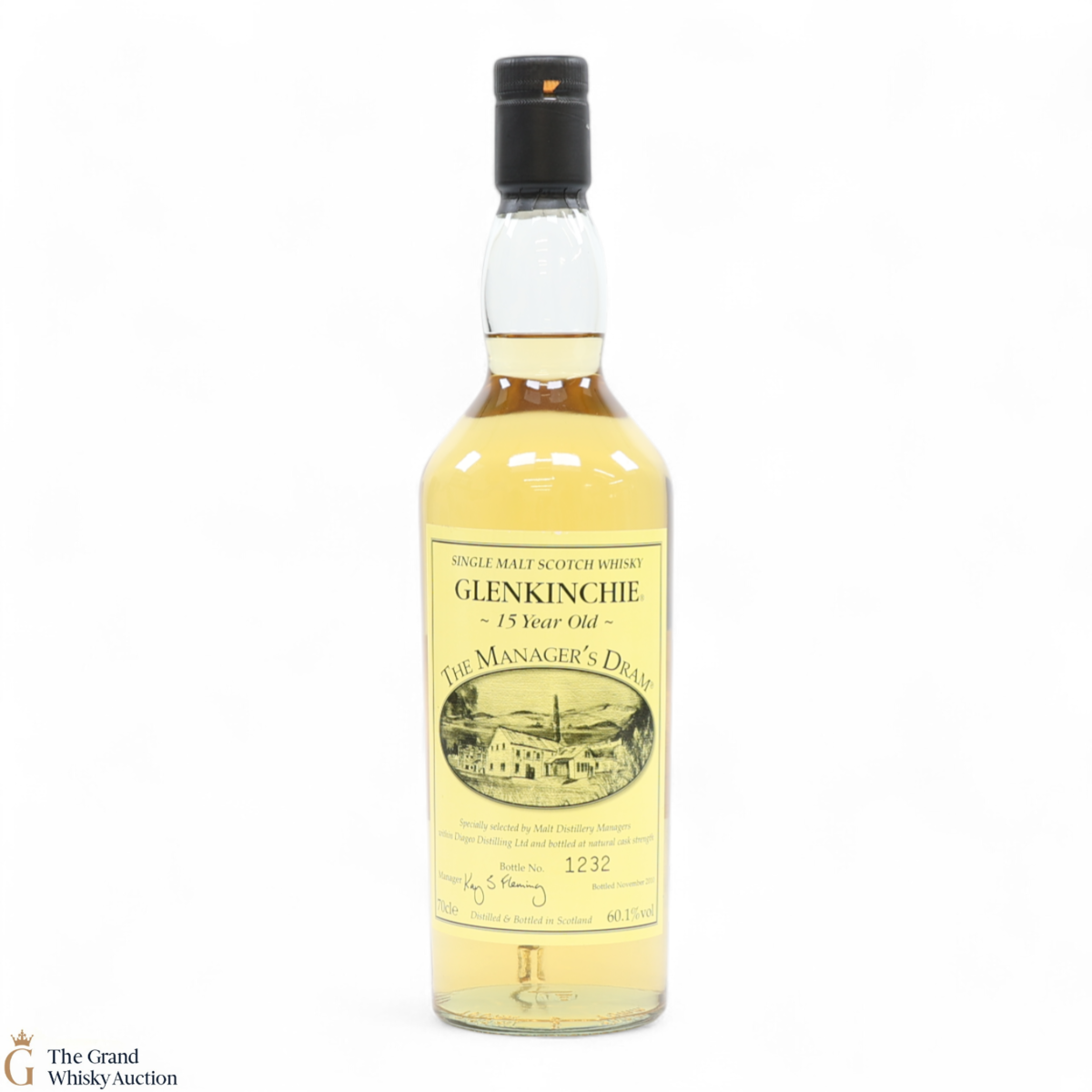 Glenkinchie - 15 Year Old - Manager's Dram 2010