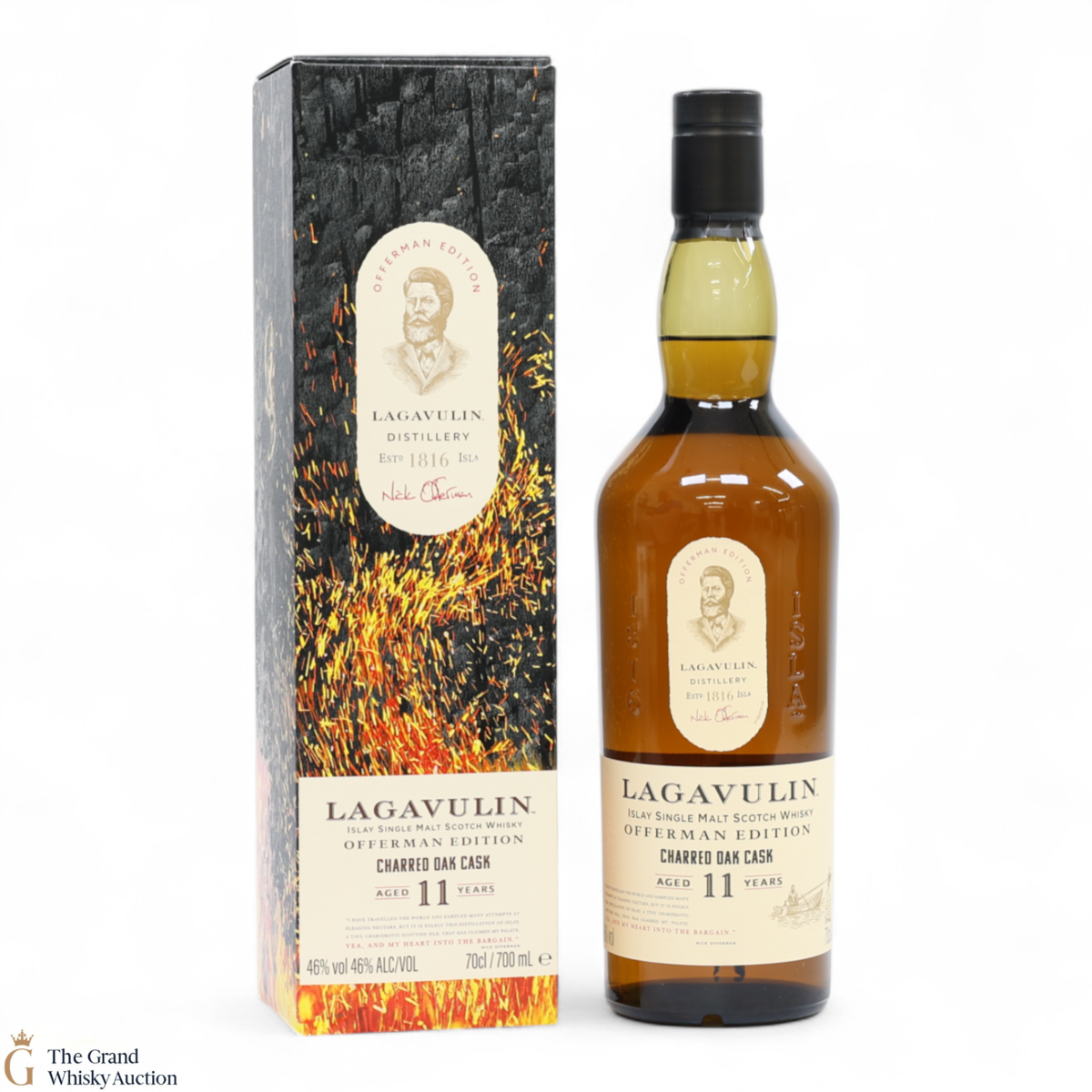 Lagavulin - 11 Year Old - Offerman Edition - Charred Oak Cask 