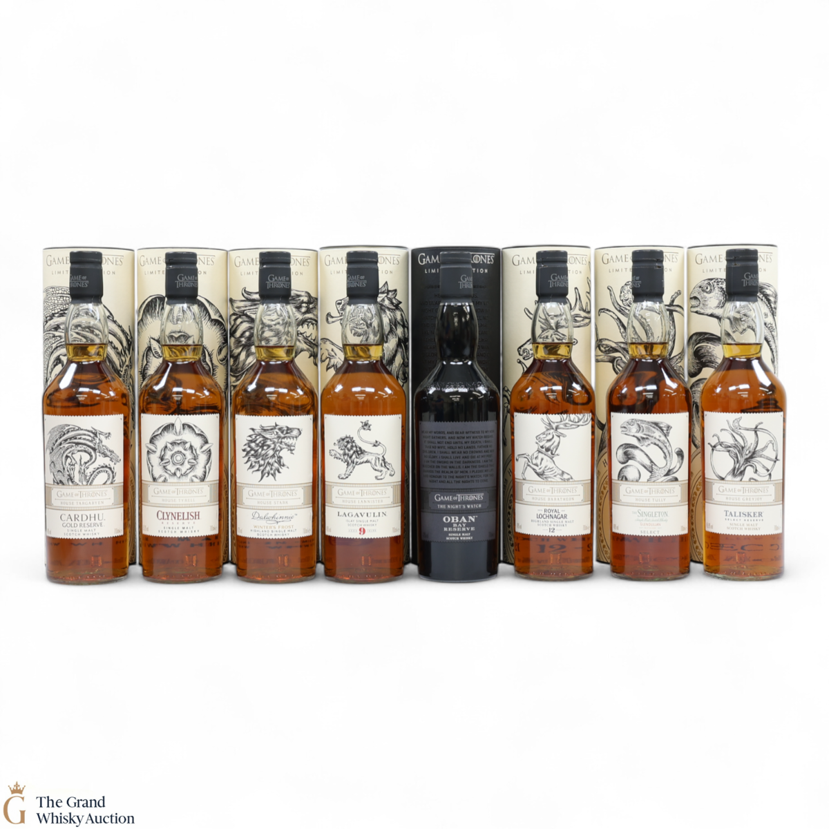 Game of Thrones - Limited Editions - 9 x 70cl