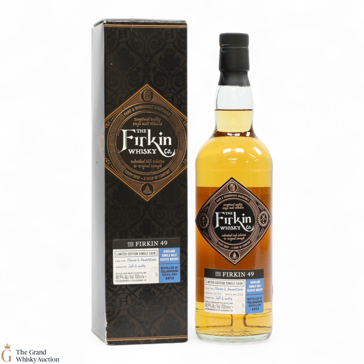 Tullibardine - 2012 Oloroso & Amontillado Cask - The Firkin Whisky Co