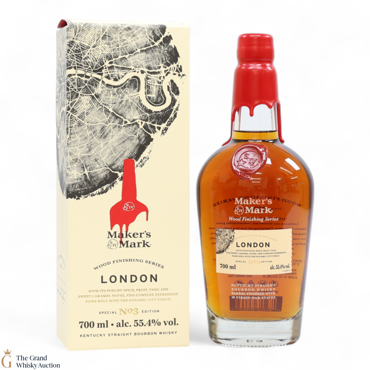 Maker's Mark - Wood Finishing Series - London Edition No.3 (55.4%)