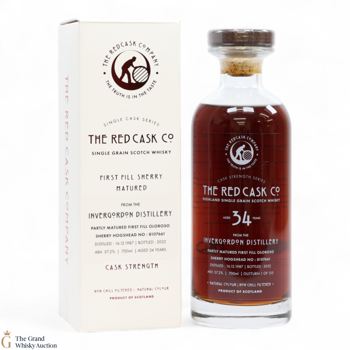 Invergordon - 34 Year Old 1987 #8107661 - The Red Cask Co