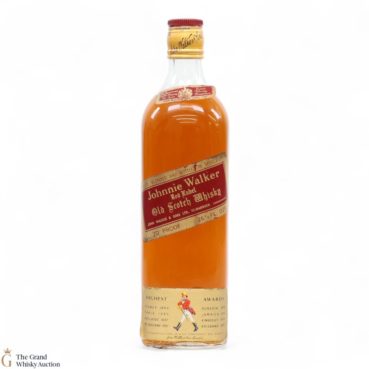 Johnnie Walker - 70 Proof Red Label - 1960s (26 2/3Fl.Oz)
