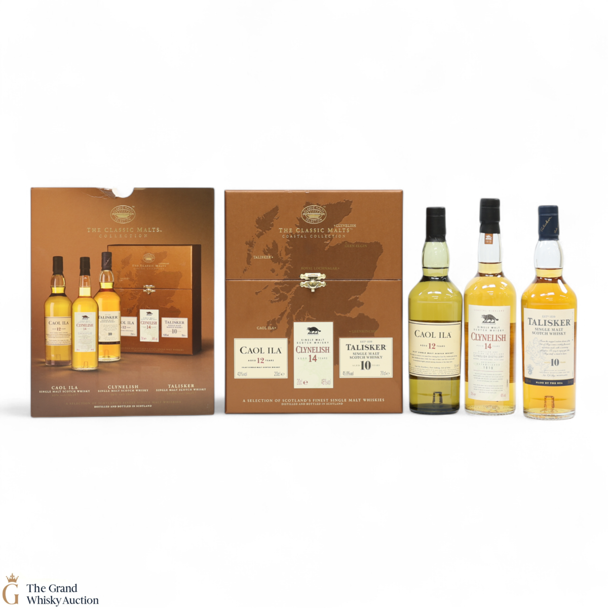 Classic Malts - Coastal Collection - Caol Ila, Clynelish & Talisker (3 x 20cl)
