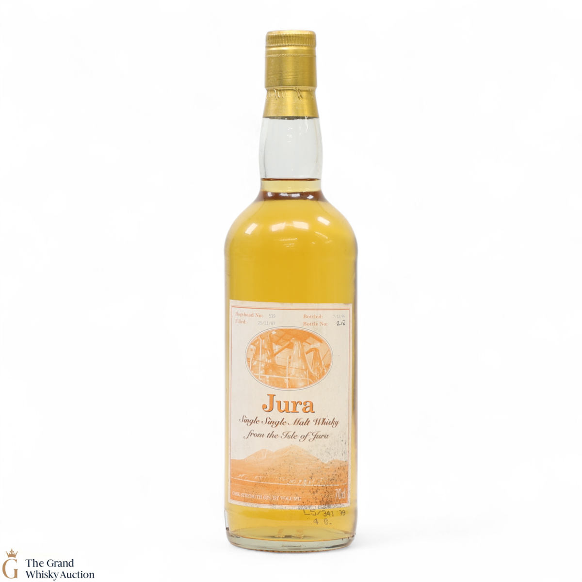 Jura - 12 Year Old 1987 - Private Hogshead #539
