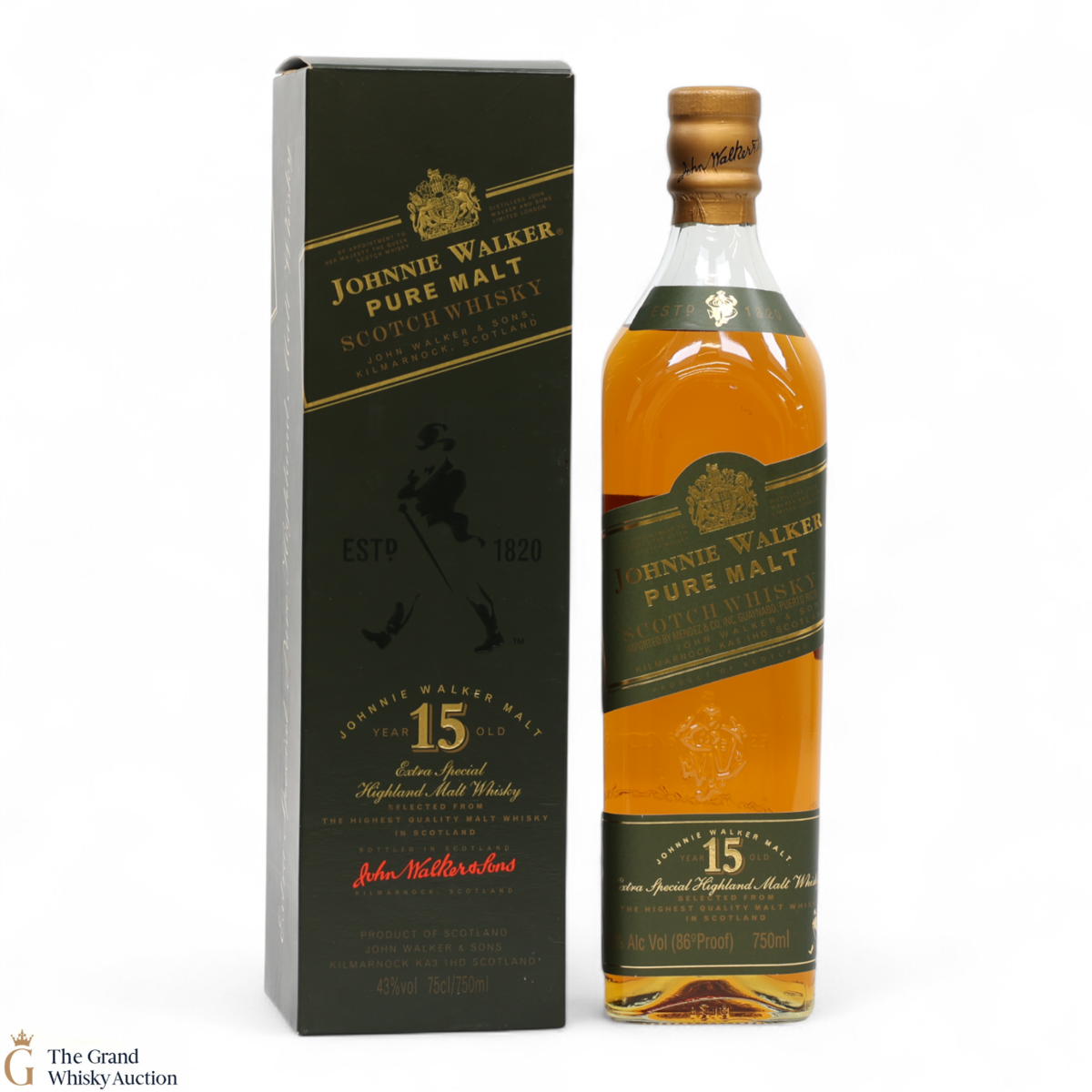 Johnnie Walker - 15 Year Old Pure Malt (75cl)