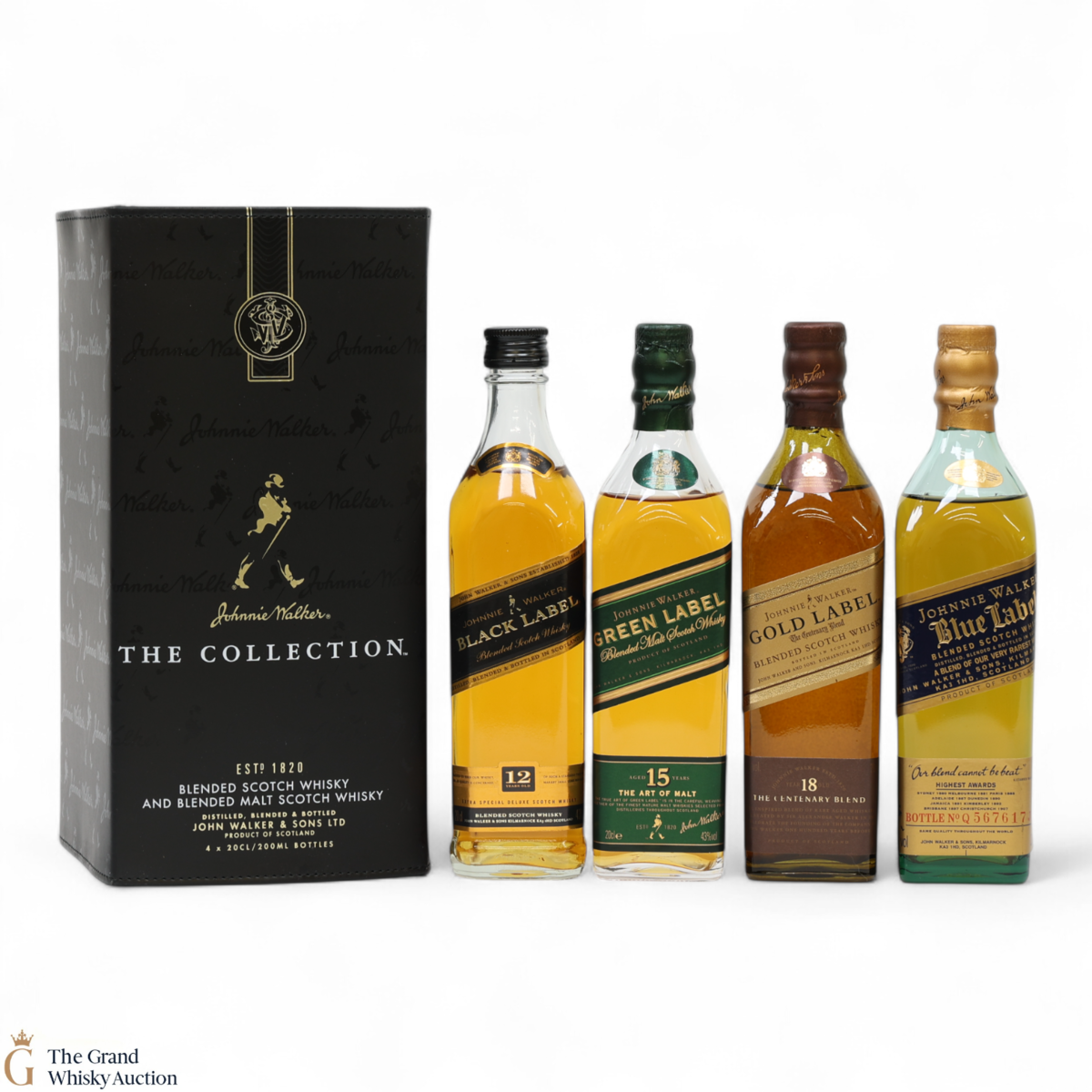 Johnnie Walker - The Collection (4x20cl)