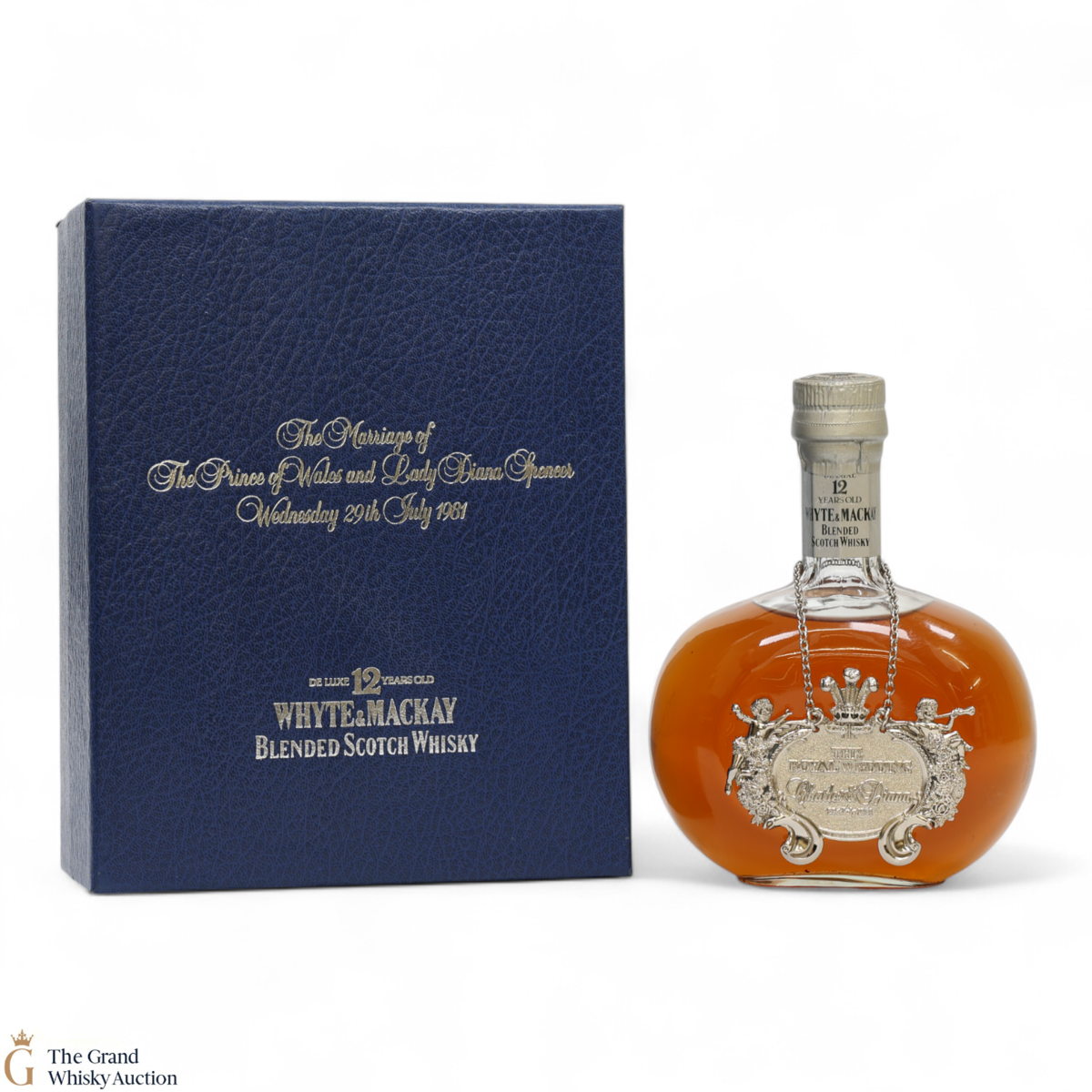 Whyte & Mackay  - 12 Year Old - Royal Wedding 1981 (75cl)