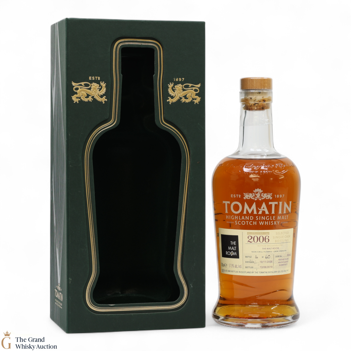 Tomatin - 13 Year Old 2006 - Single Cask #39352 - The Malt Room