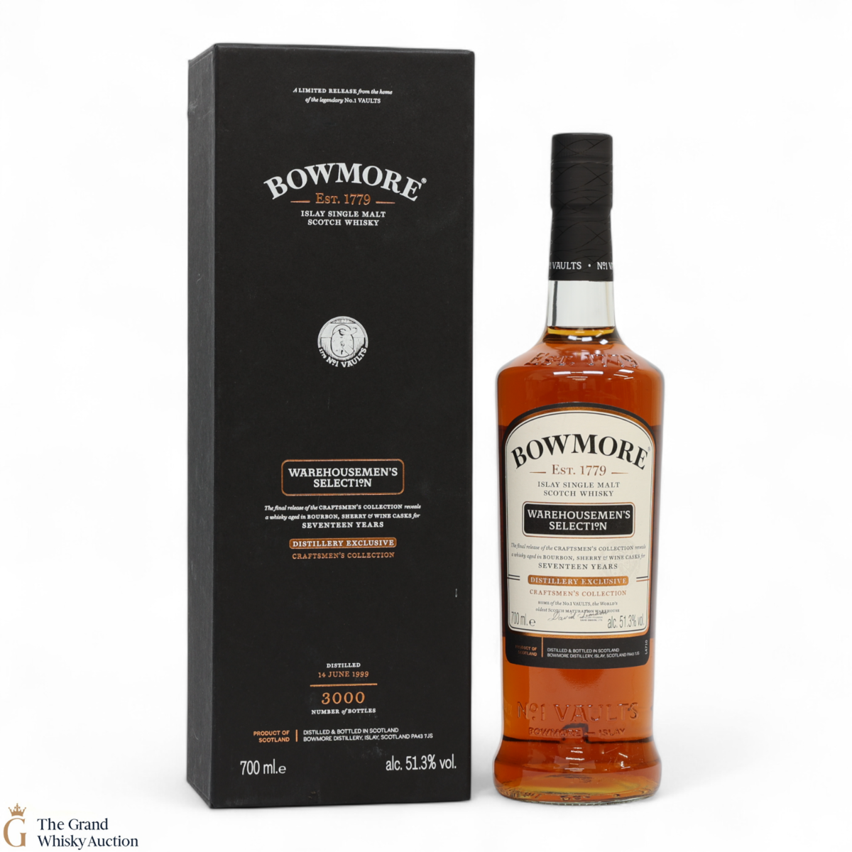 Bowmore - 17 Year Old 1999 - Warehousemen's Selection Distillery Exclusive