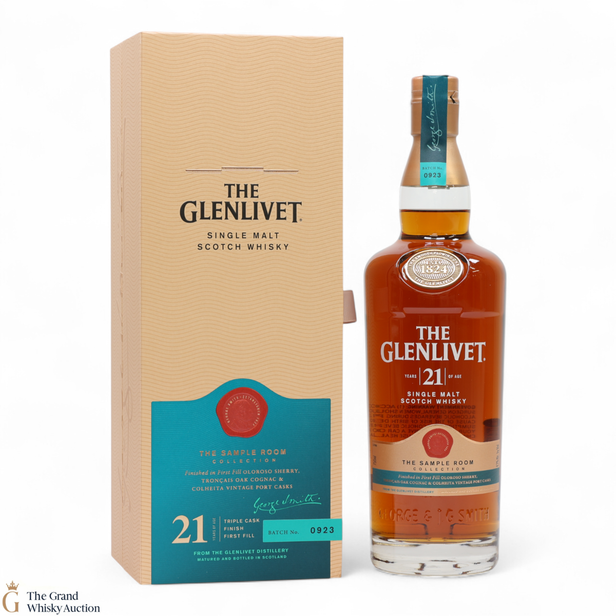 Glenlivet - 21 Year Old - Triple Cask Finish - The Sample Room Collection (75cl)