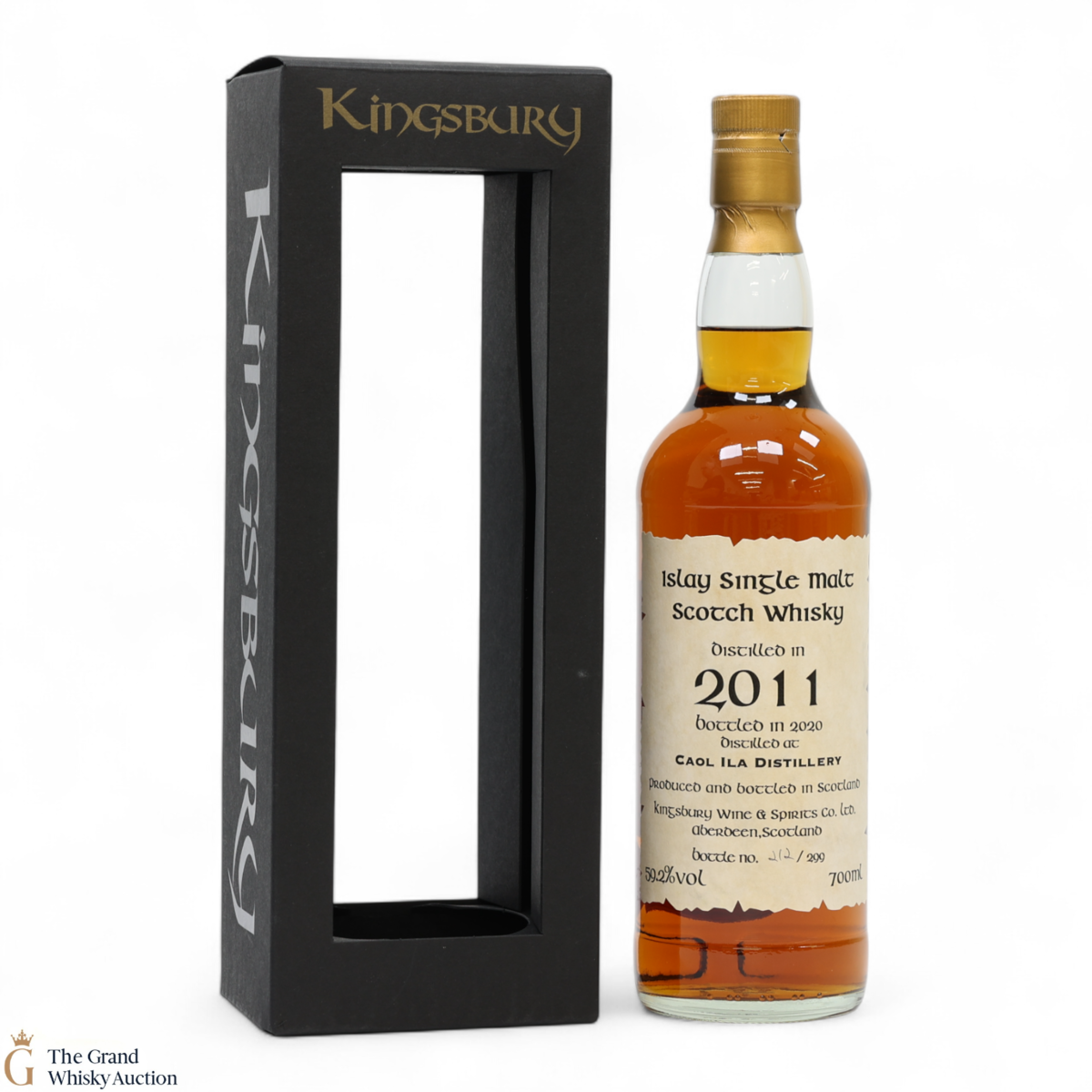 Caol Ila - 9 Year Old 2011 - Kingsbury Old Celtic Label