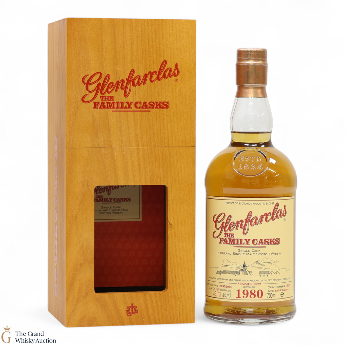 Glenfarclas - 1980 Family Cask #1939 - Summer 2022
