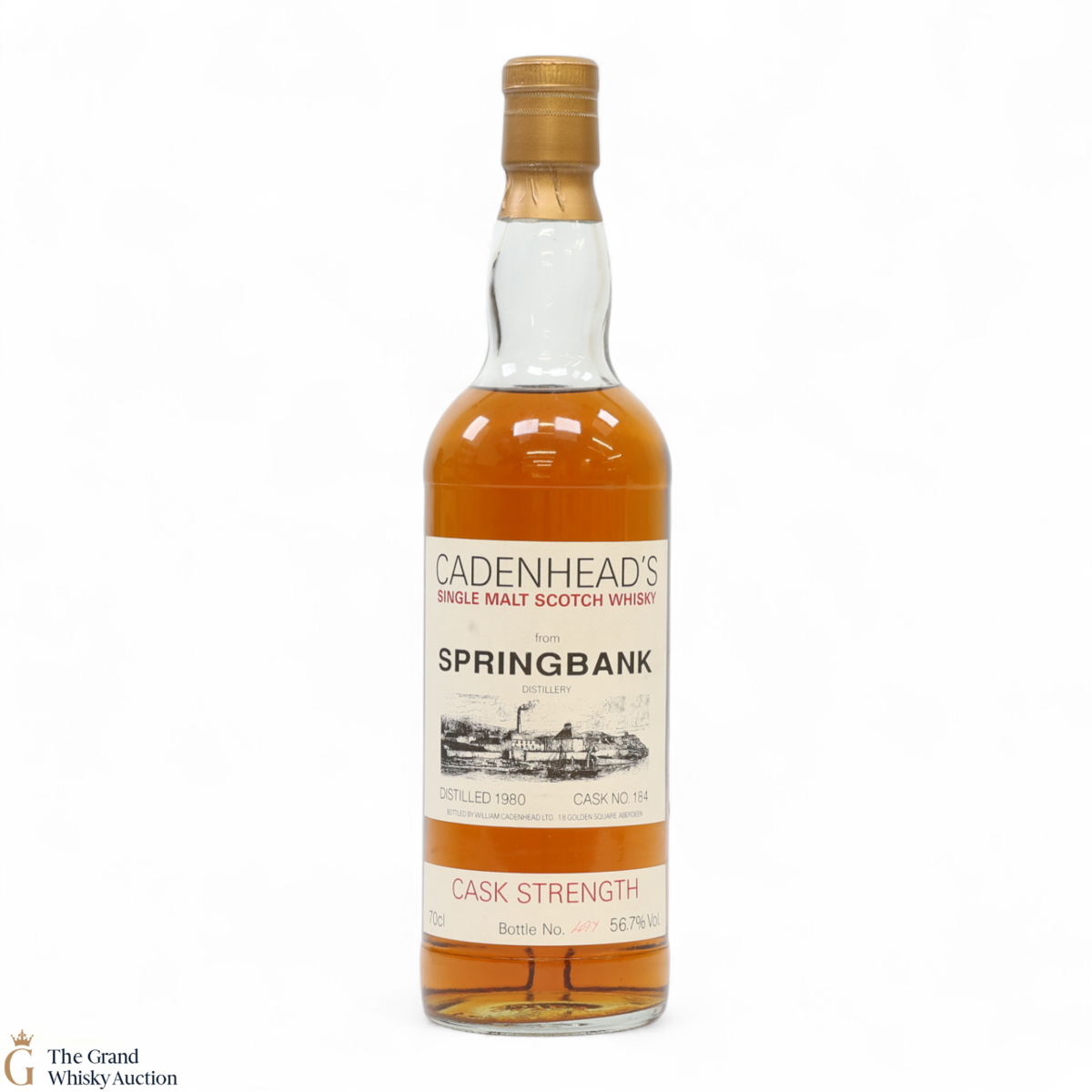 Springbank - 1980 Cadenhead's Cask Strength #184