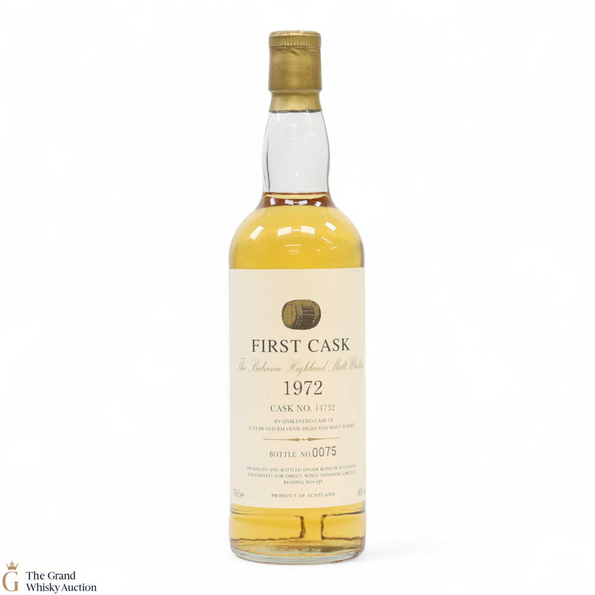 Balvenie - 20 Year Old 1972 - First Cask #14732