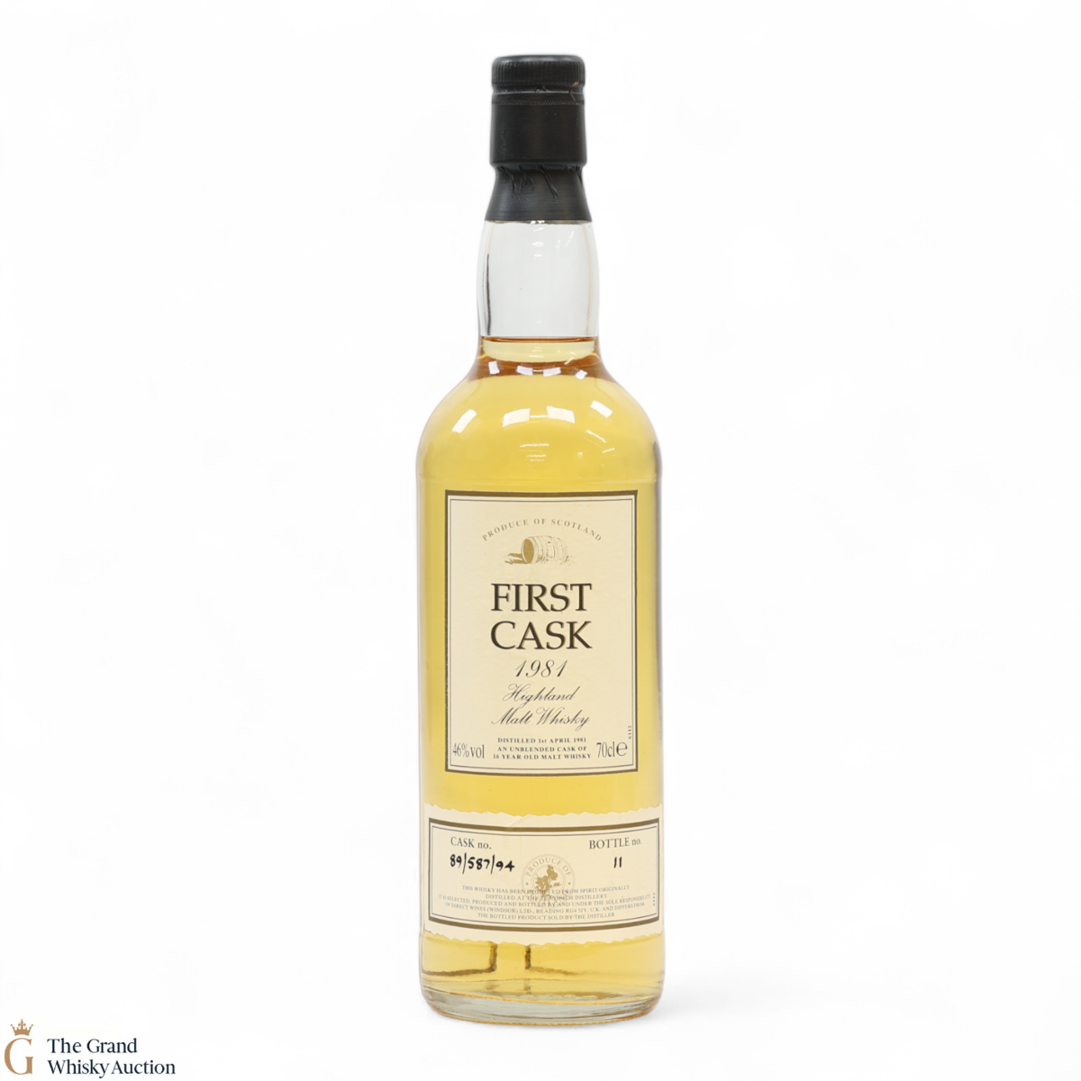 Teaninich - 16 Year Old 1981 #89/587/94 - First Cask