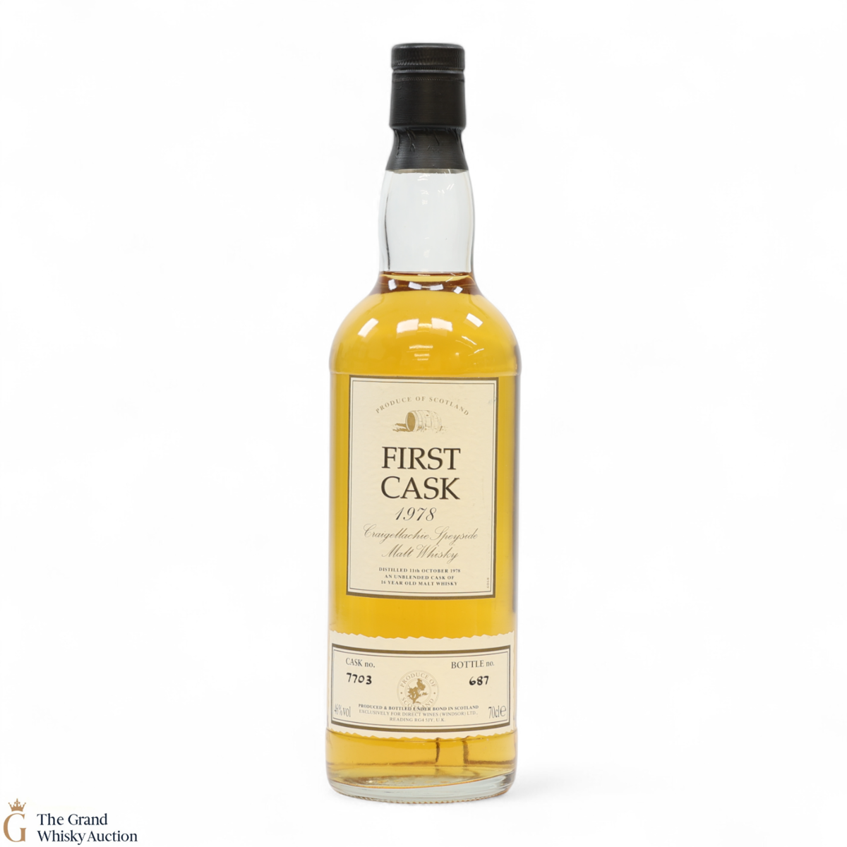 Craigellachie - 16 Year Old 1978 #7703 - First Cask