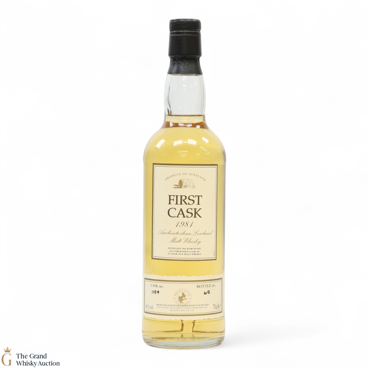 Auchentoshan - 15 Year Old 1981 #1159 - First Cask