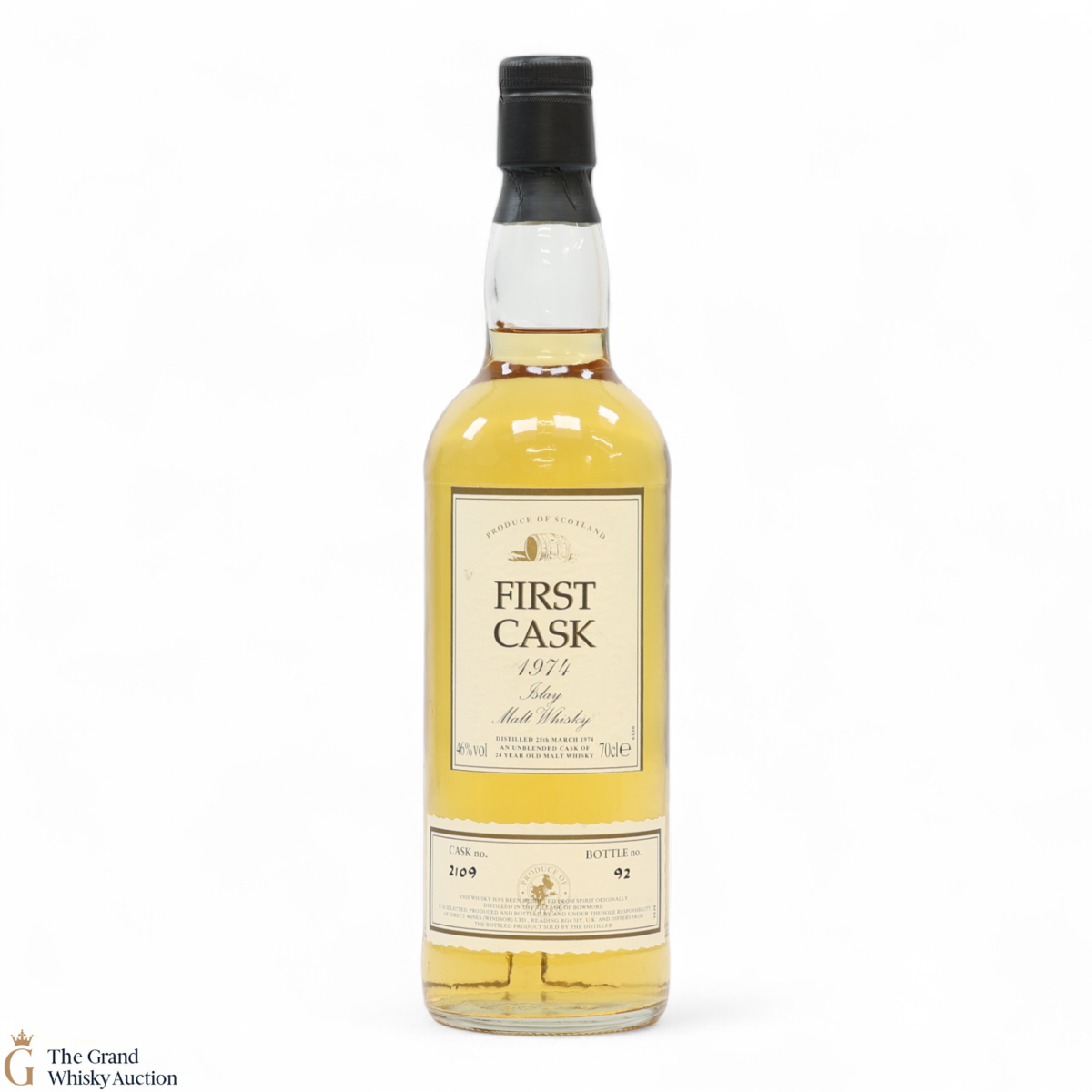 Bowmore - 24 Year Old 1974 #2109 - First Cask