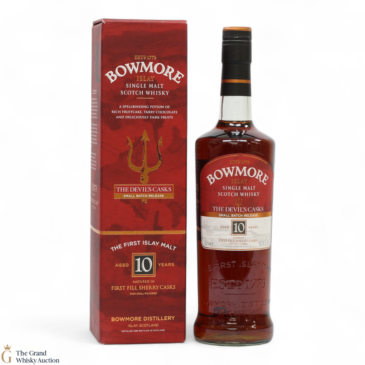 Bowmore - 10 Year Old Devil's Cask Inspired First Release Small Batch 
