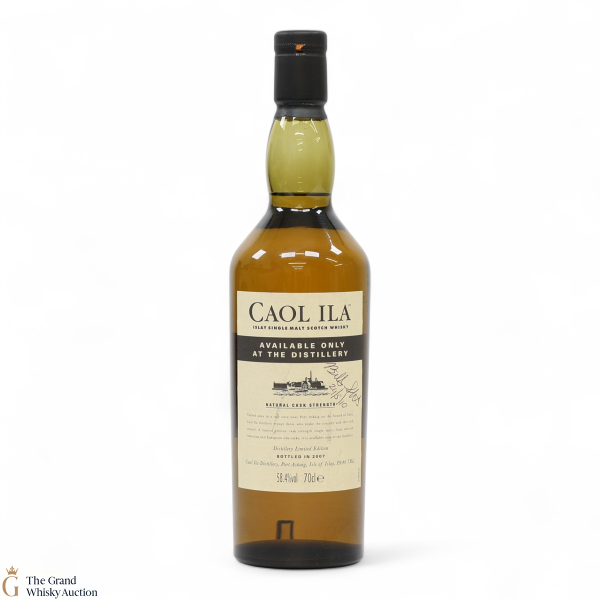 Caol Ila - 2007 Cask Strength - Distillery Only (SIGNED)