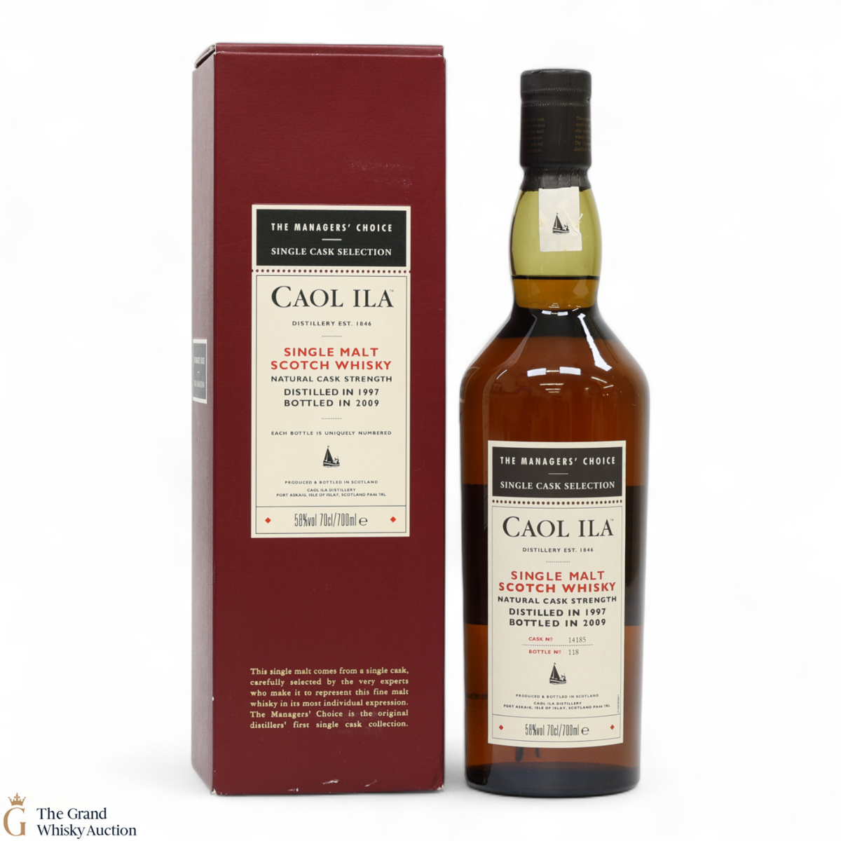 Caol Ila - #14185 1997 Managers' Choice 2009