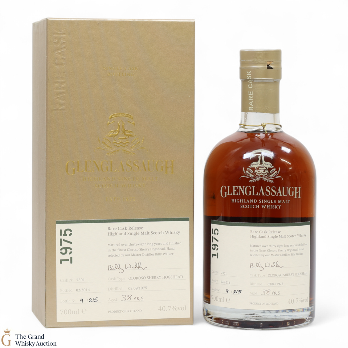 Glenglassaugh - 38 Year Old - 1975 - Rare Cask Release 