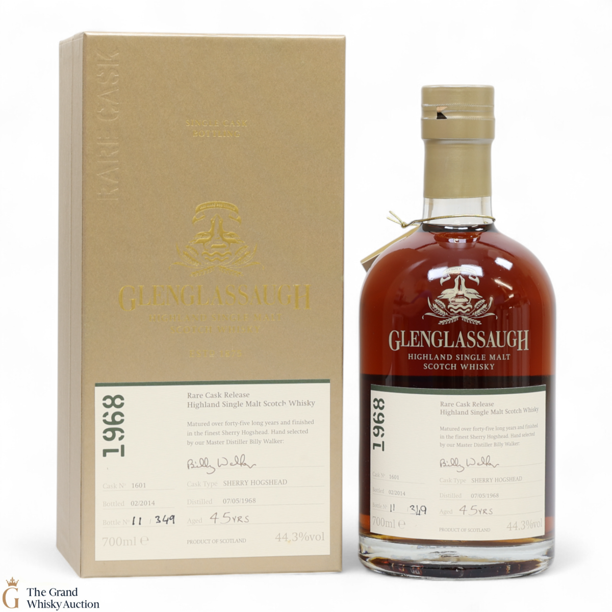 Glenglassaugh - 45 Year Old - 1968 - Rare Cask Release 