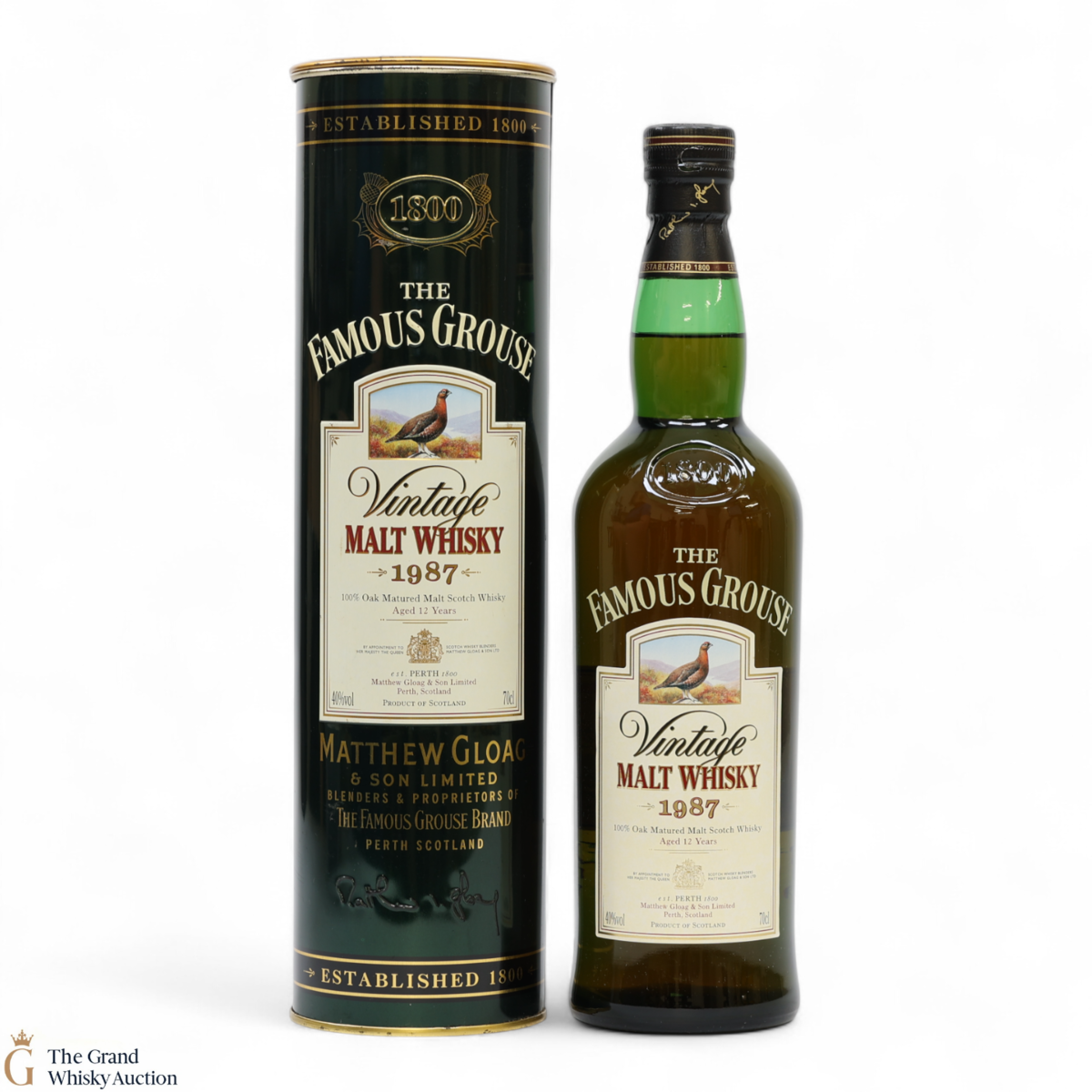 Famous Grouse - 12 Year Old - 1987 Vintage Matthew Gloag