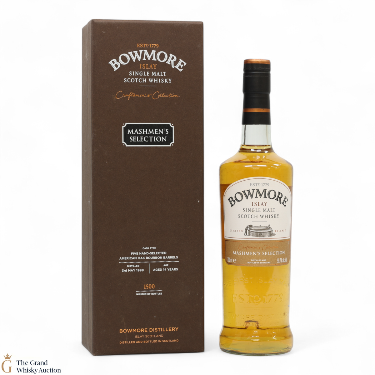 Bowmore - 14 Year Old 1999 Mashmen's Selection (SIGNED)