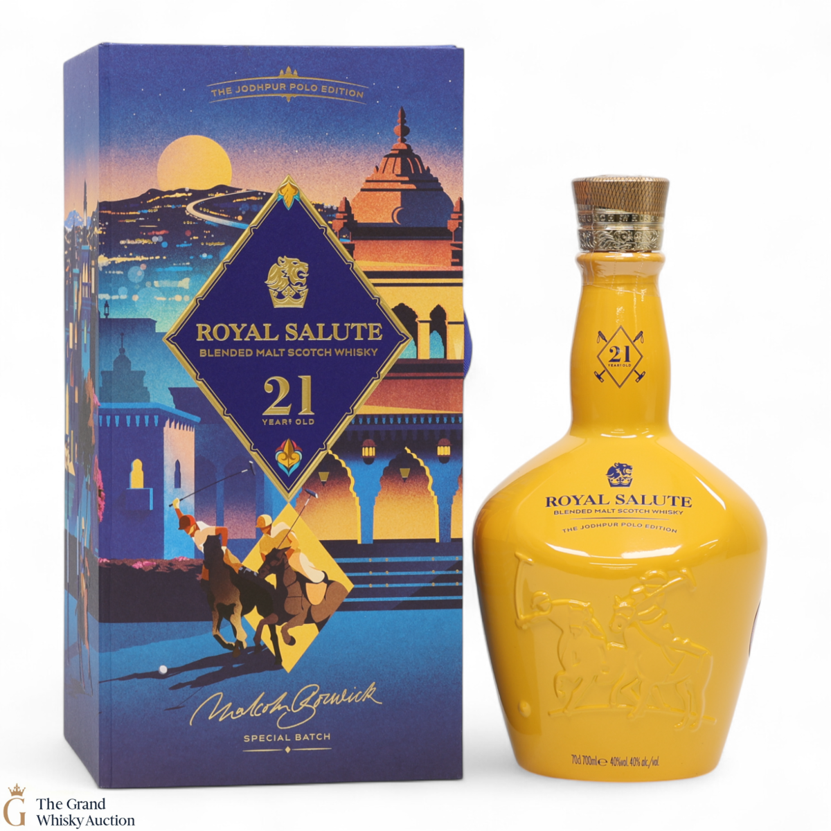 Chivas - Royal Salute - 21 Year Old - The Jodhpur Polo Edition