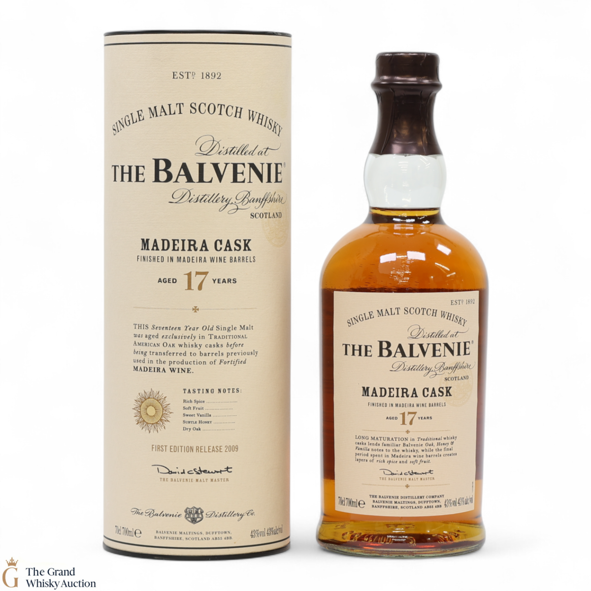 Balvenie - 17 Year Old - Madeira Wine Finish - First Edition 2009