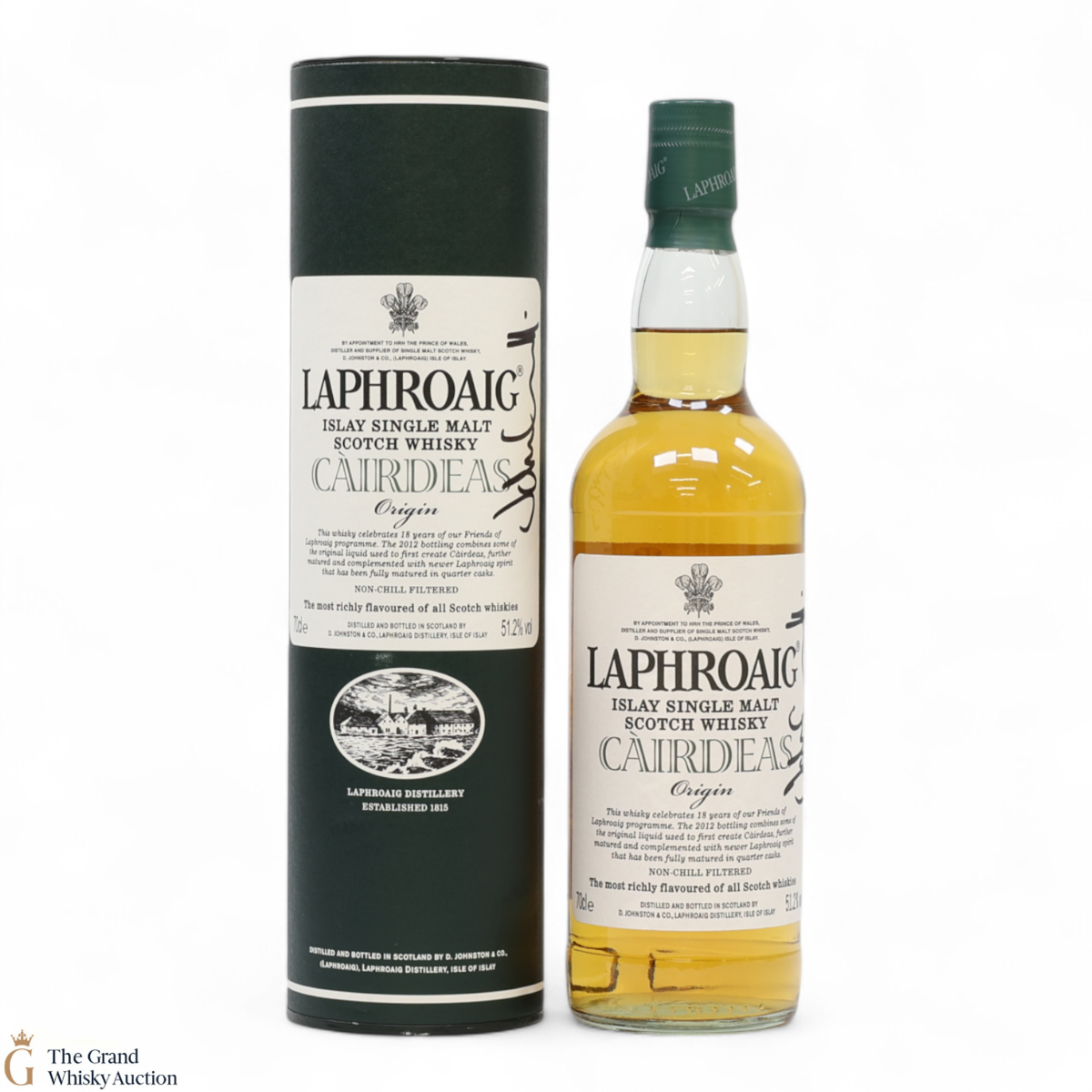 Laphroaig - Cairdeas - Origin - 2012 (SIGNED)