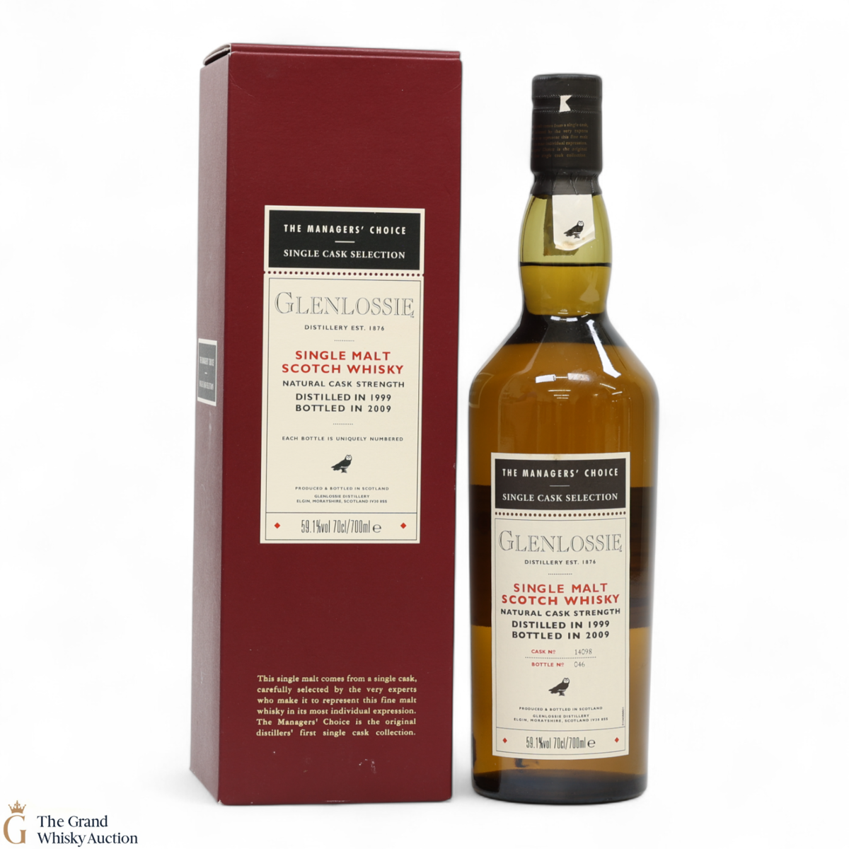 Glenlossie - 1999 The Managers' Choice - Single Cask Selection