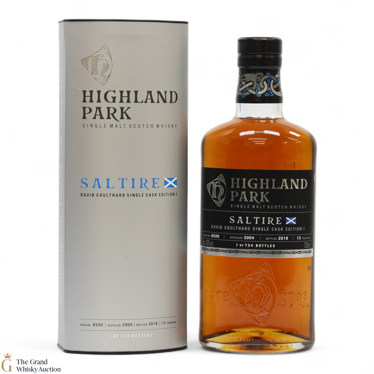 Highland Park - 13 Year Old - Saltire - Edition 1 - David Coulthard 